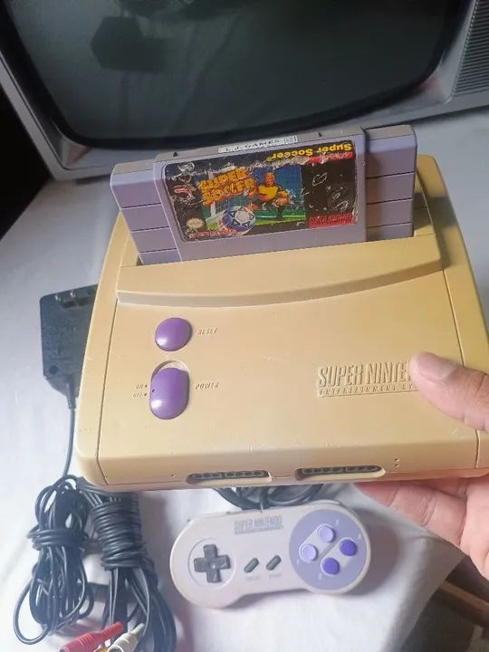 Super Nintendo com Jogo - Foto 2
