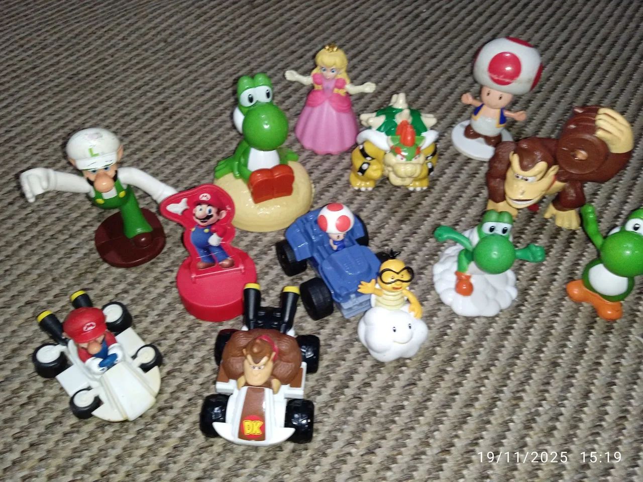 Mário Bros, kit com 13 peças. - Foto 4