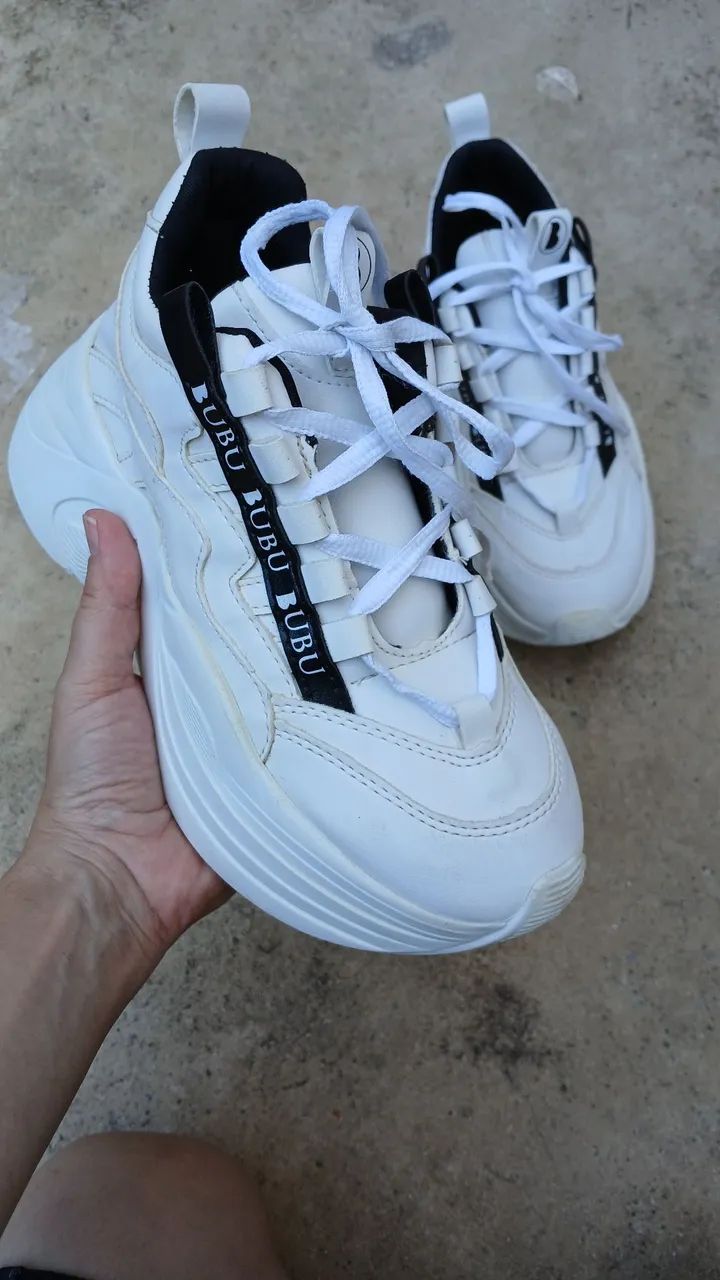 Tênis Feminino Branco Bubu 34