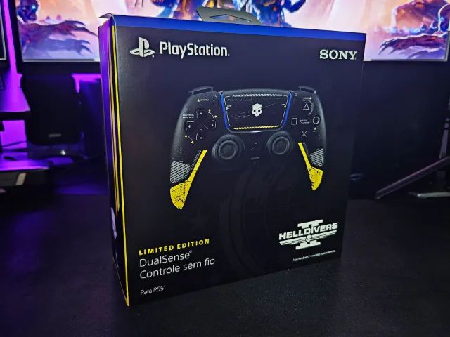 Controle  Ps5 Dualsense Helldivers 2 - Edição Especial Nacional Lacrado!!