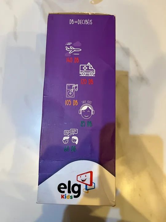 Headphone Infantil Com Limitador De Volume Kids Melody ELG - Foto 3