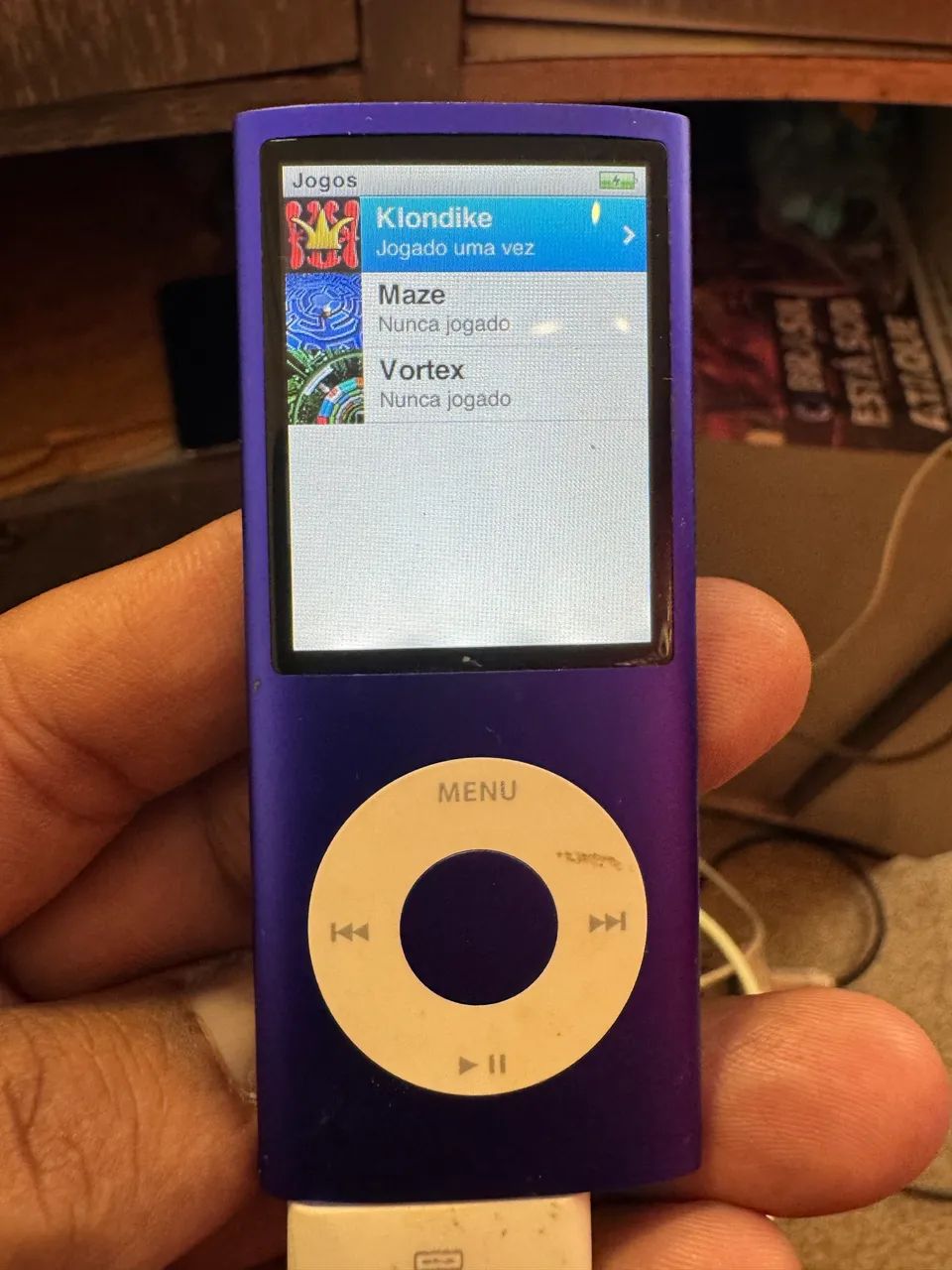 iPod Nano 4 geração 8gb roxo lindo LEIA!! - Foto 6