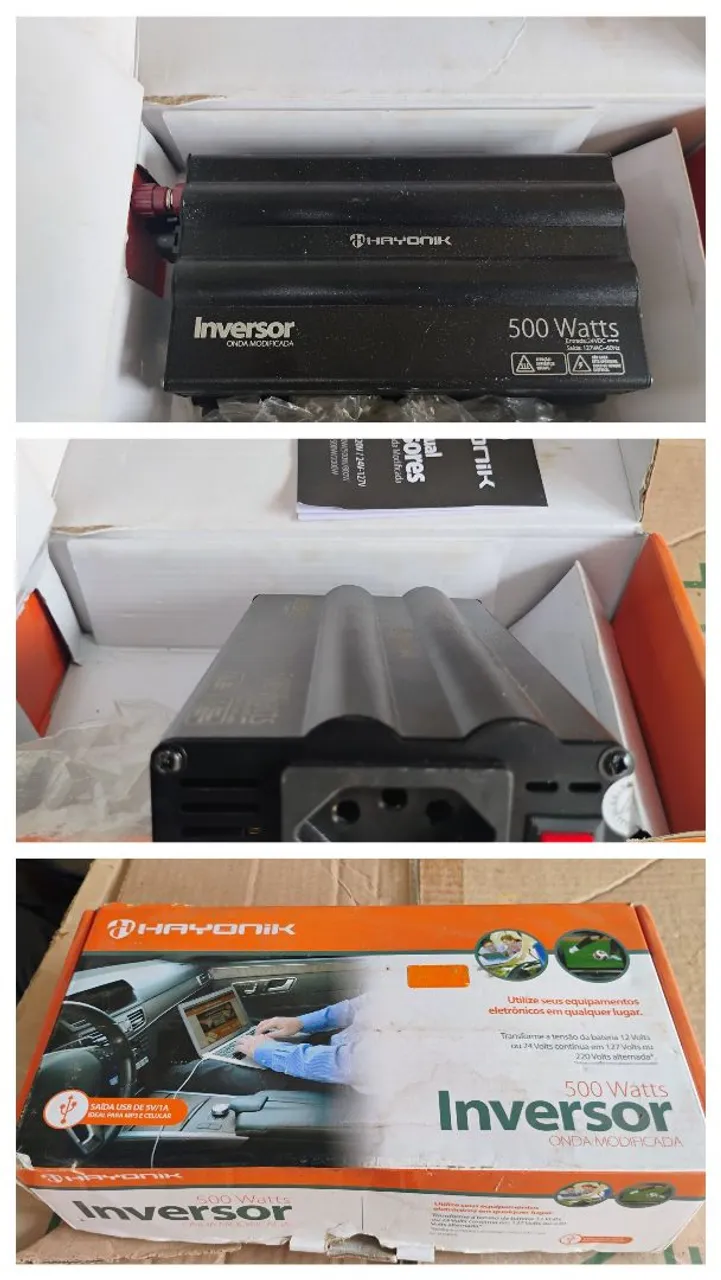 Inversor de Onda 500 Watts HAYONIK