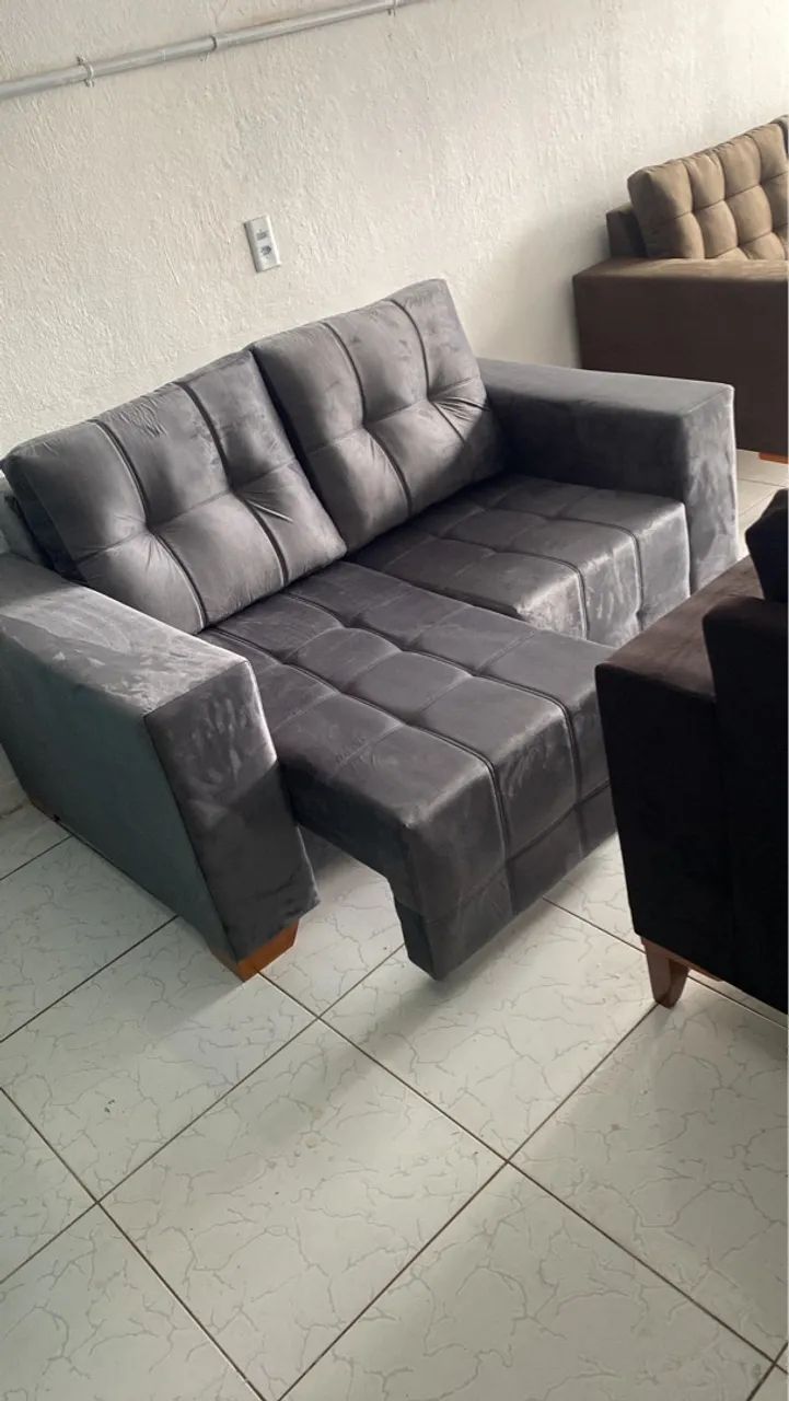 SOFÁ RETRÁTIL PRONTA ENTREGA - Foto 4