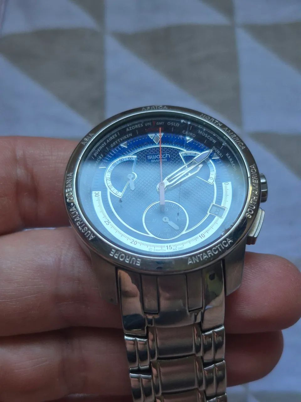 Relogio swatch bem conservado edição de 2007 - Foto 4