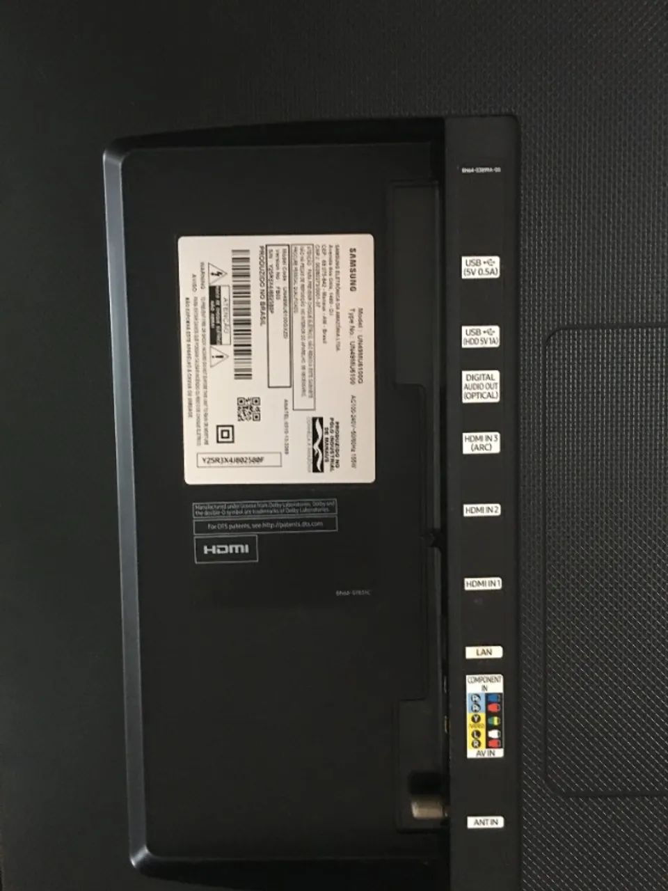 TV 49 SAMSUNG,TELA AVARIADA 1 MÊS PÓS GARANTIA, PARA RETIRADA DAS PLACAS E OUTRAS PEÇAS - Foto 4
