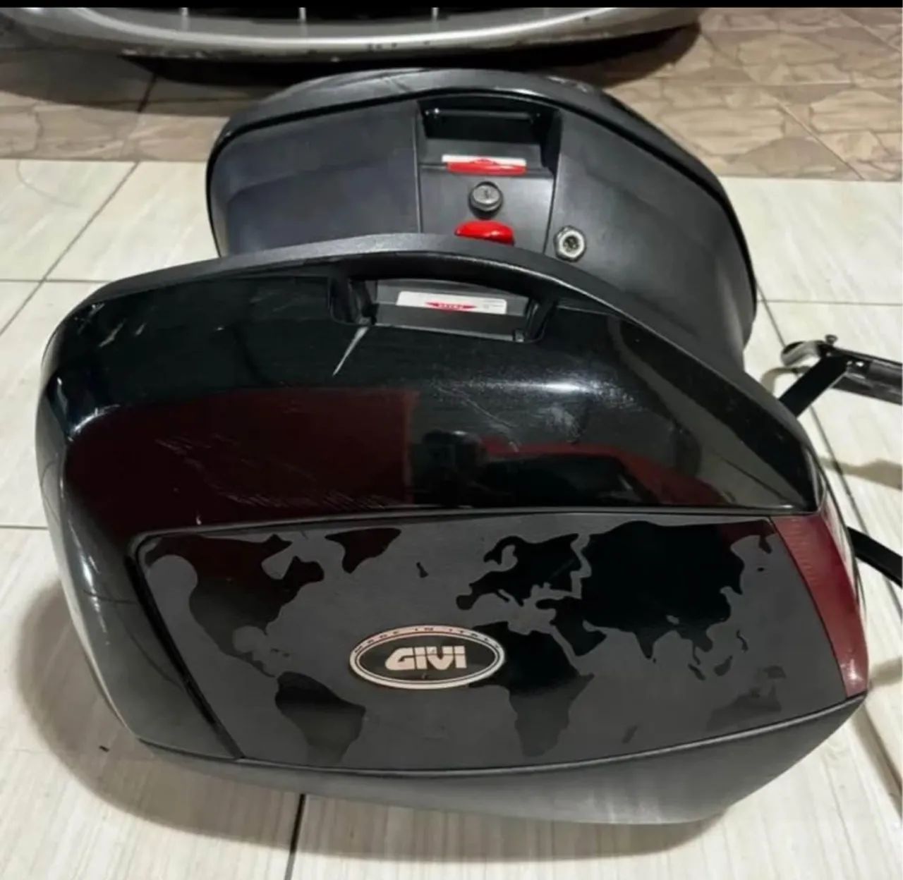 Baus givi v36 com suportes  - Foto 2