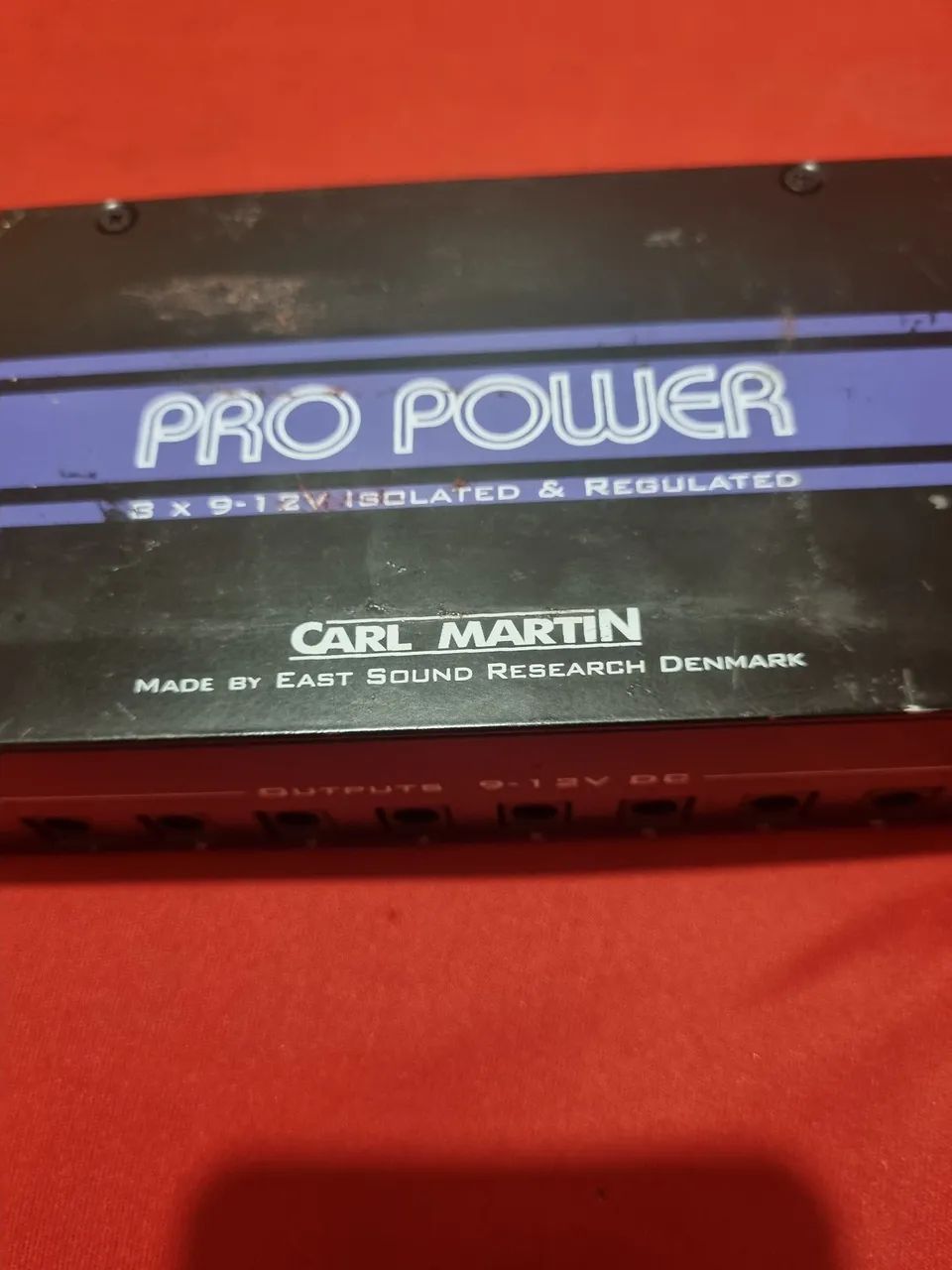 Fonte de Alimentação Carl Martin Pro Power 3x9-12V - Foto 4