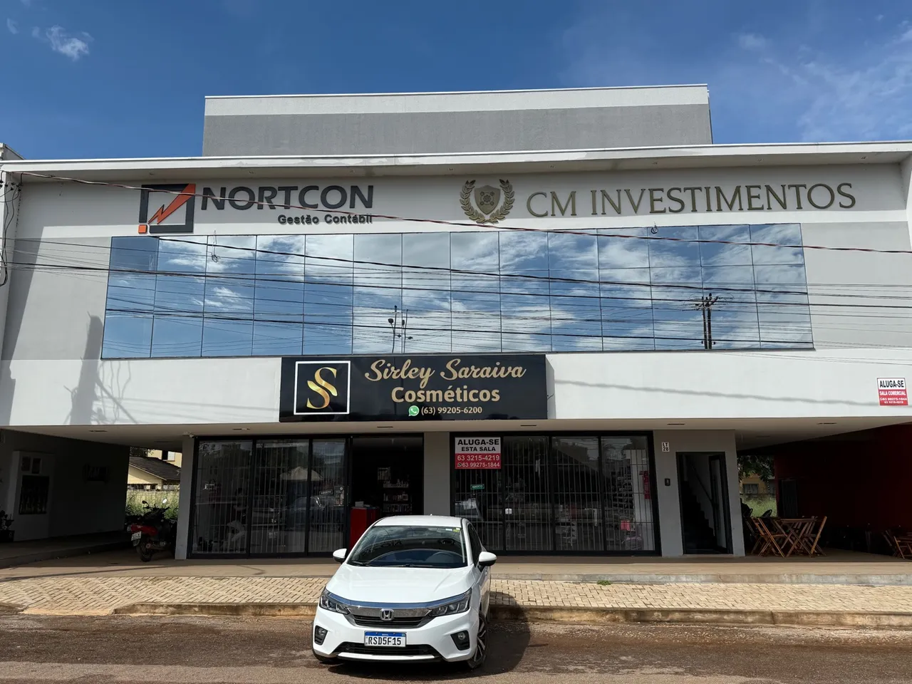 Alugo sala comercial térreo - 140m2 (ponto) Palmas Brasil Norte