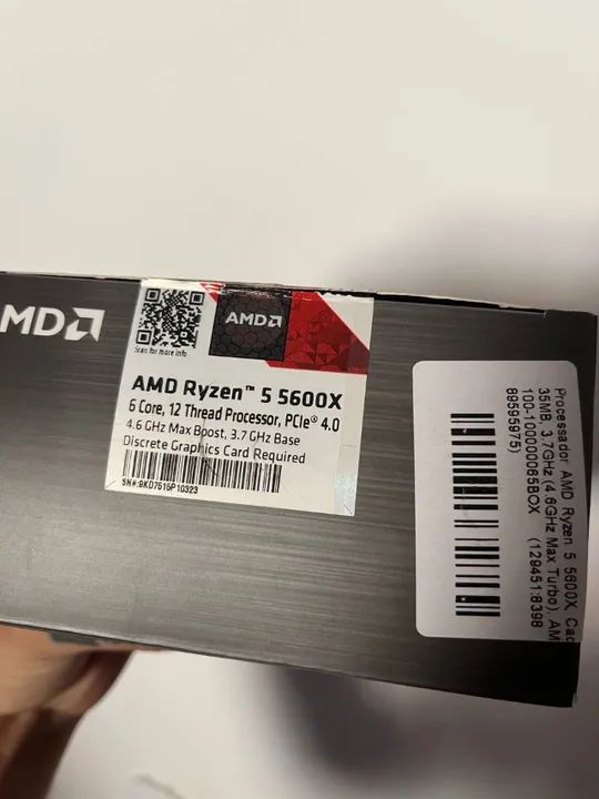 Processador Ryzen 5 5600x Usado - Foto 2