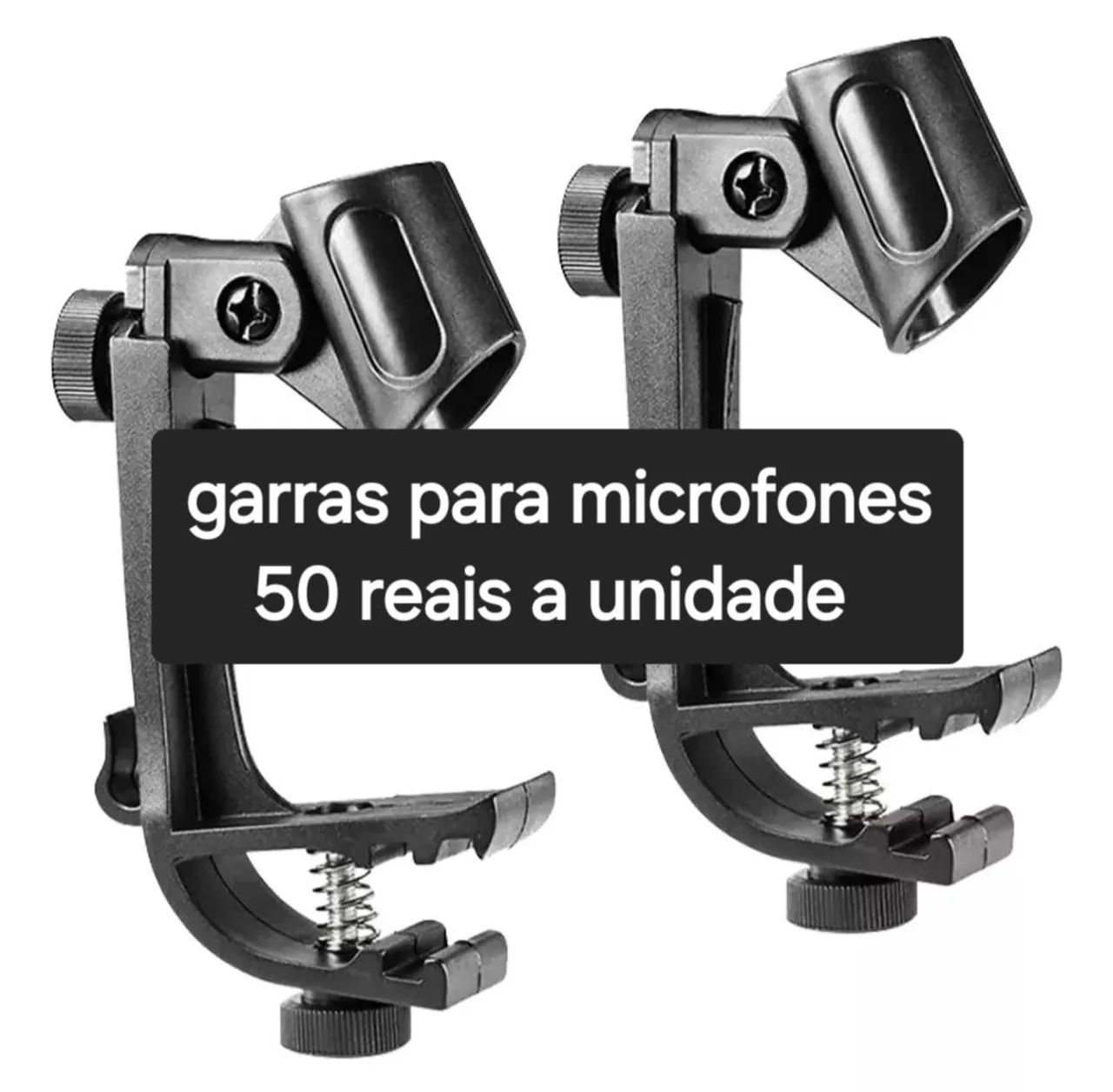 Garras para microfones ? 