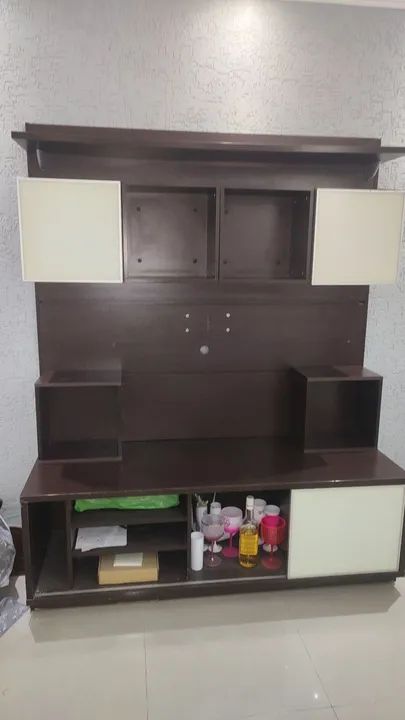 Tv, rack e carrinho  - Foto 2