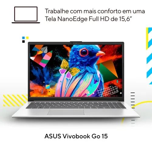 Notebook ASUS com 3 meses de uso, I3, 8GB RAM e SSD 512GB, Windows 11 original com NF - Foto 3