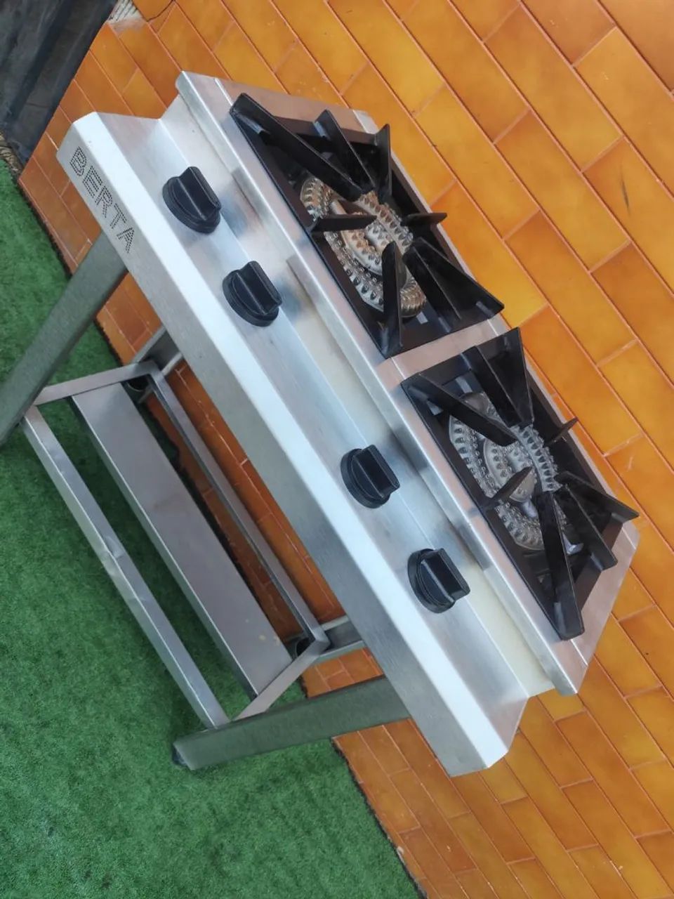 Fogão industrial inox marca Berta  - Foto 3