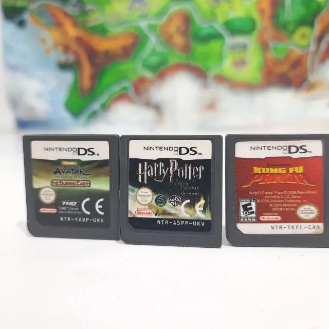 Lote de Jogos Nintendo DS 3DS (Harry Potter, Avatar, Kung Fu Panda) - Foto 2