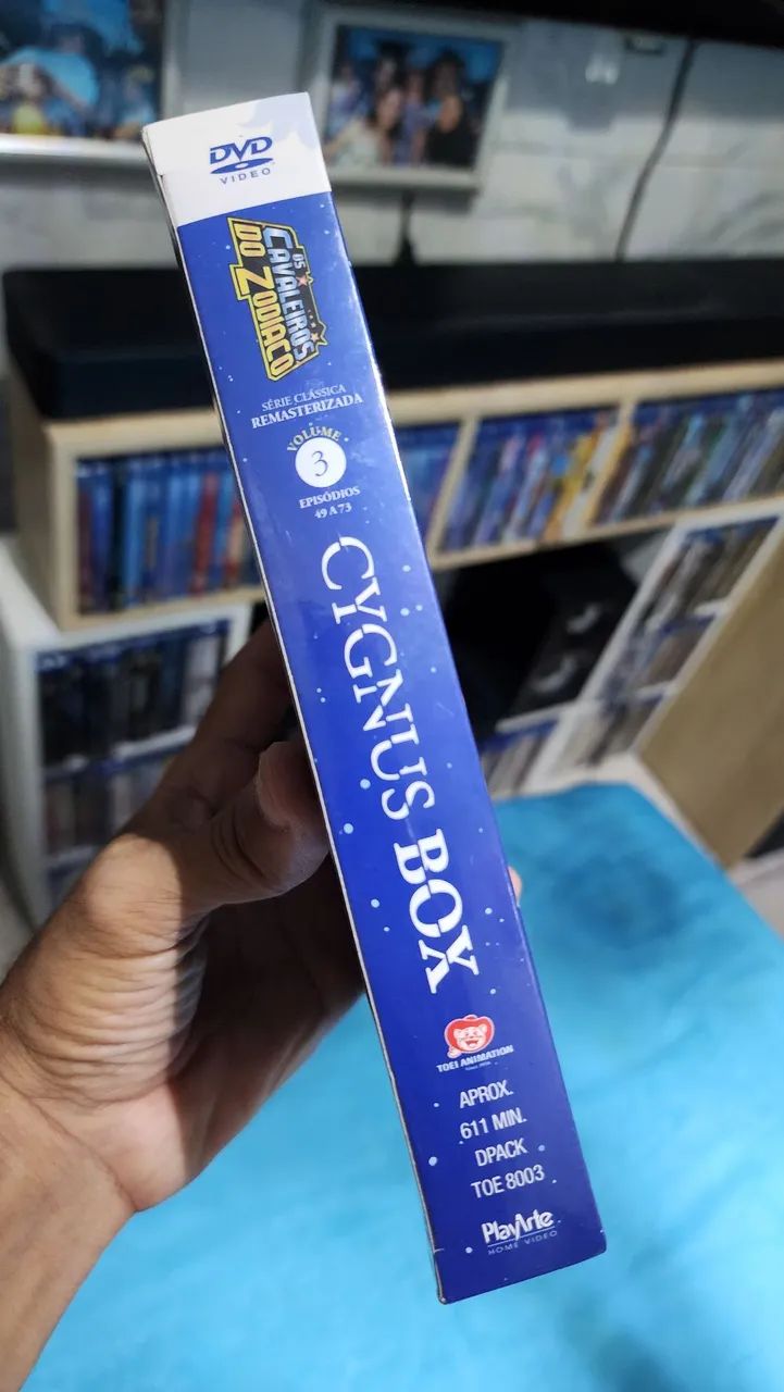 Cavaleiros do Zodíaco - Série Clássica - Vol.3 - Cygnus Box - DVD