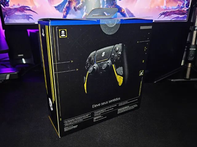 Controle  Ps5 Dualsense Helldivers 2 - Edição Especial Nacional Lacrado!! - Foto 2