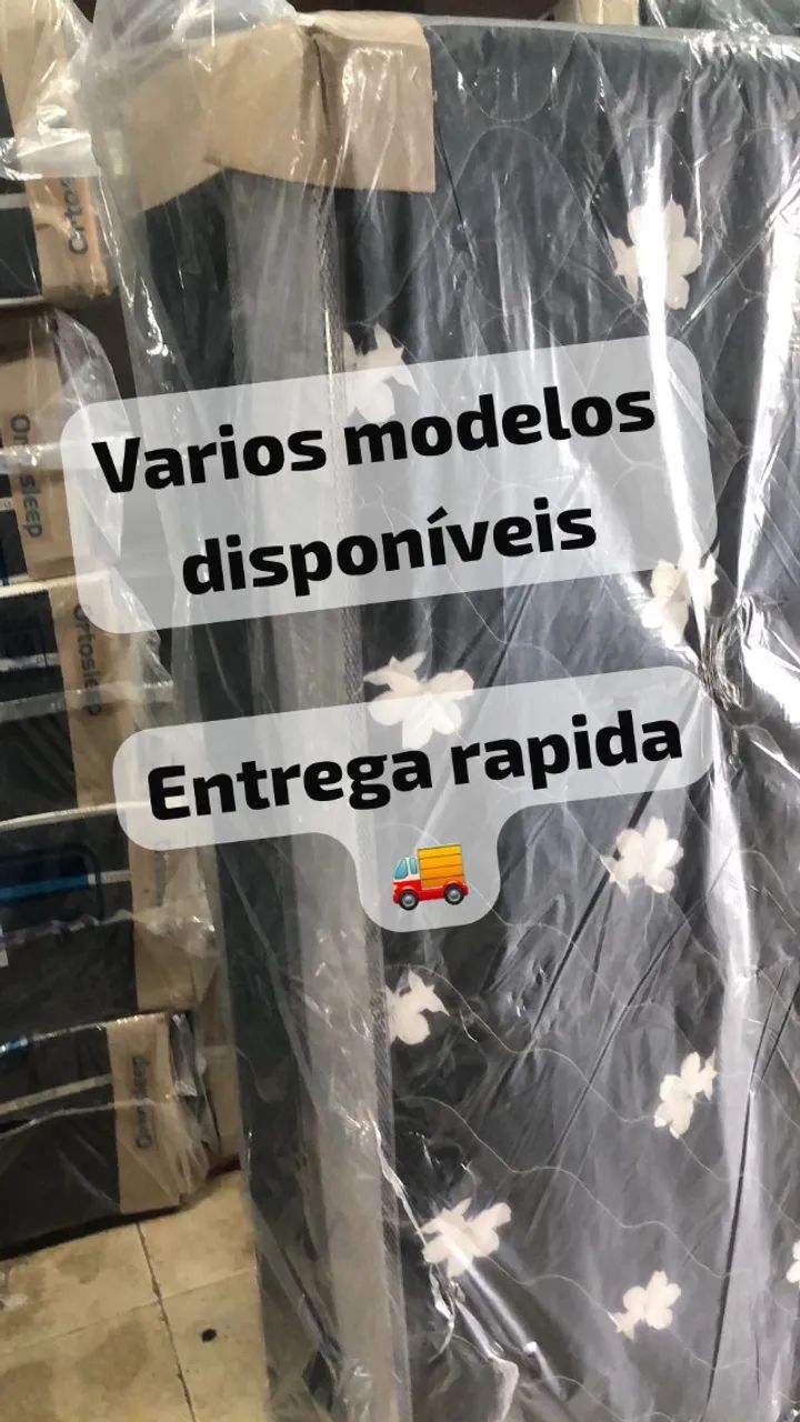 Cama box solteiro novas