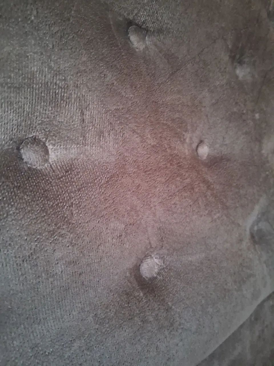Cabeceira de Cama Queen Size em Suede Marrom - Foto 5