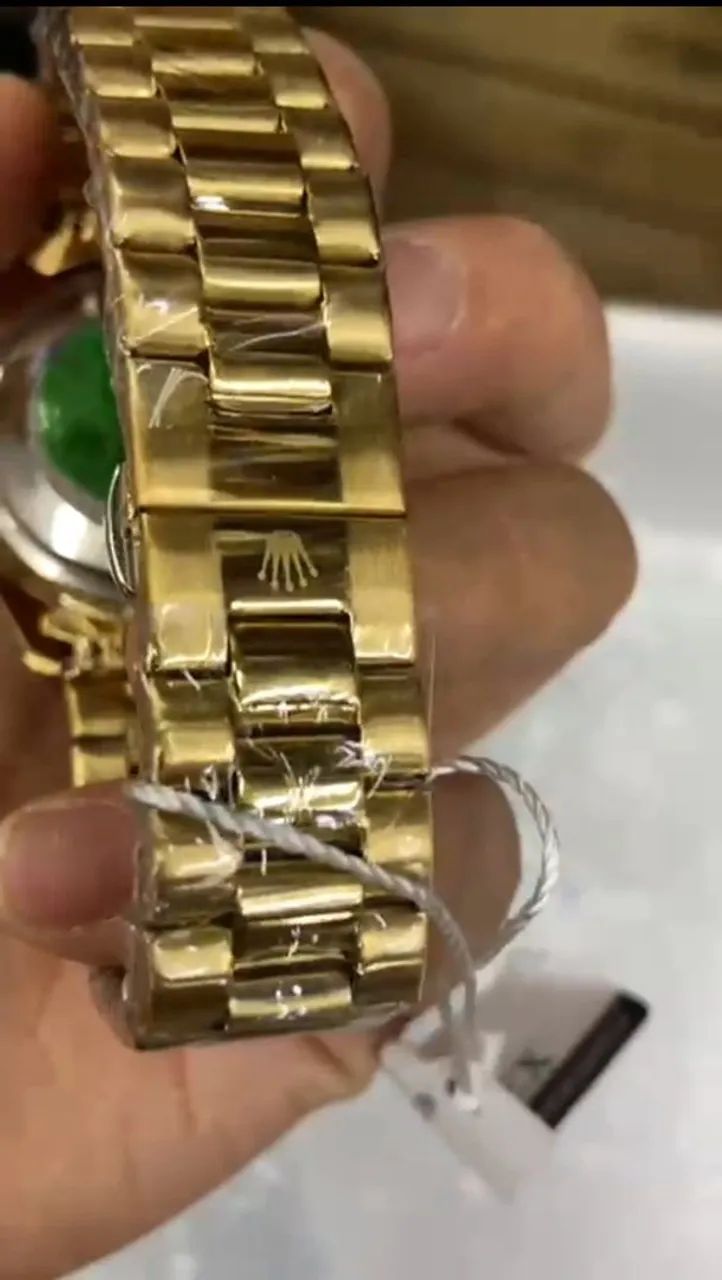 Relógio Estilo Rolex Cassino em Aço Inoxidável  - Foto 3