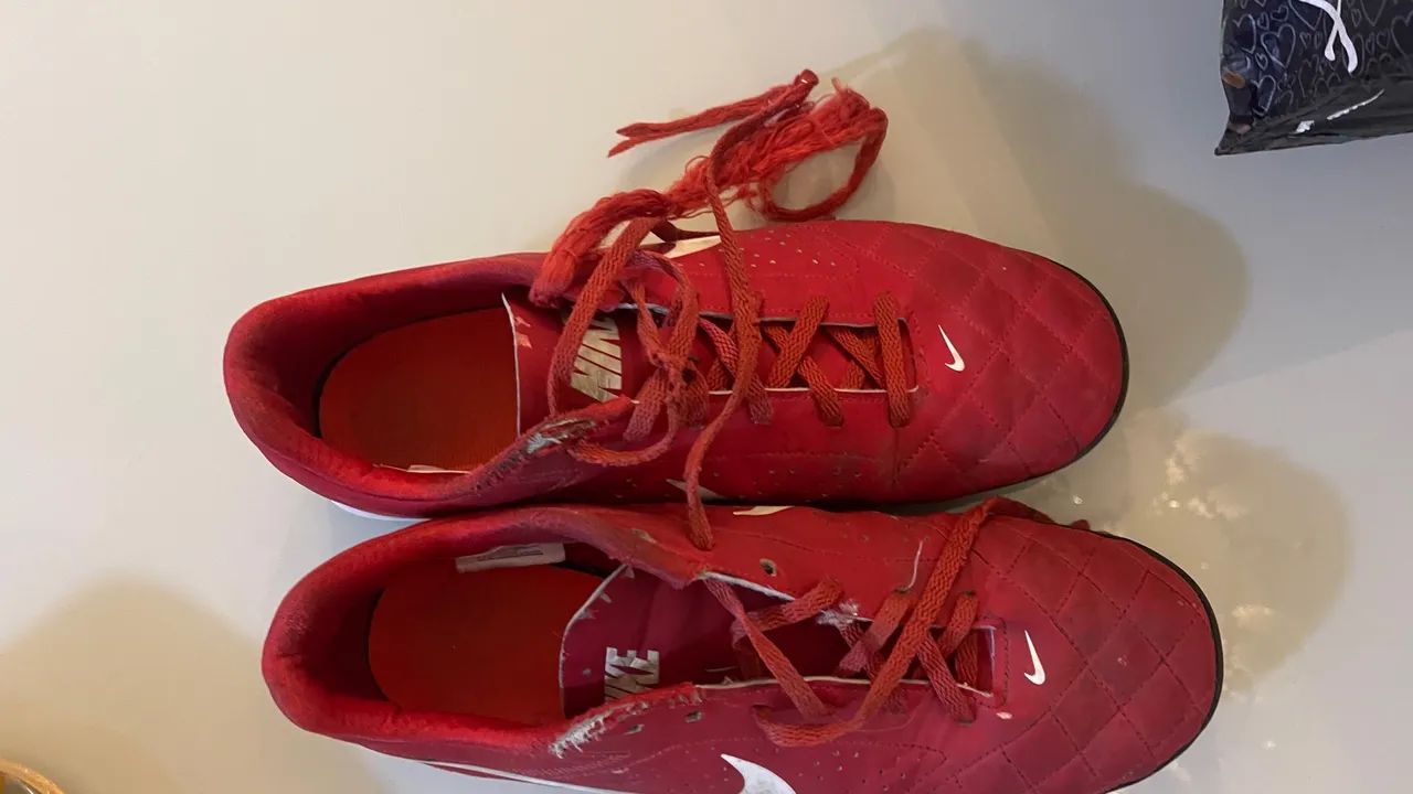 Tênis Nike Masculino Vermelho Tamanho 42 - Foto 5