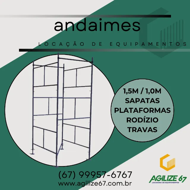Andaimes - Aluguel