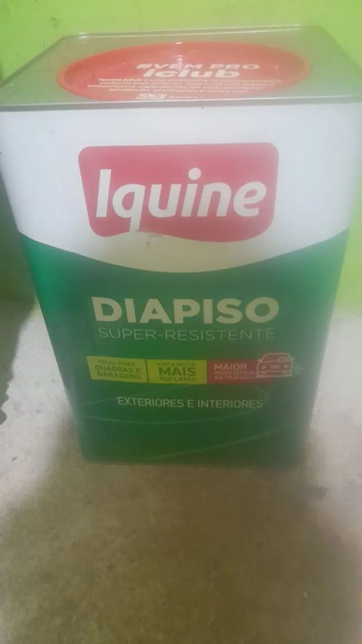 Tinta Diapiso Super-Resistente Iquine cor cinza médio 