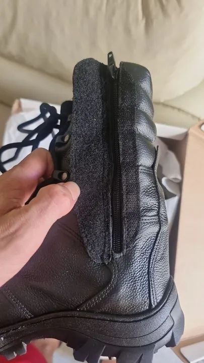 Botas de Couro Masculinas 37 39 44 - Foto 3
