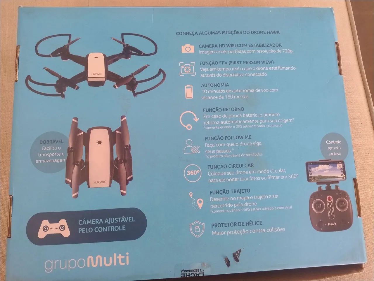 Drone Hawk Multilaser  - Foto 4