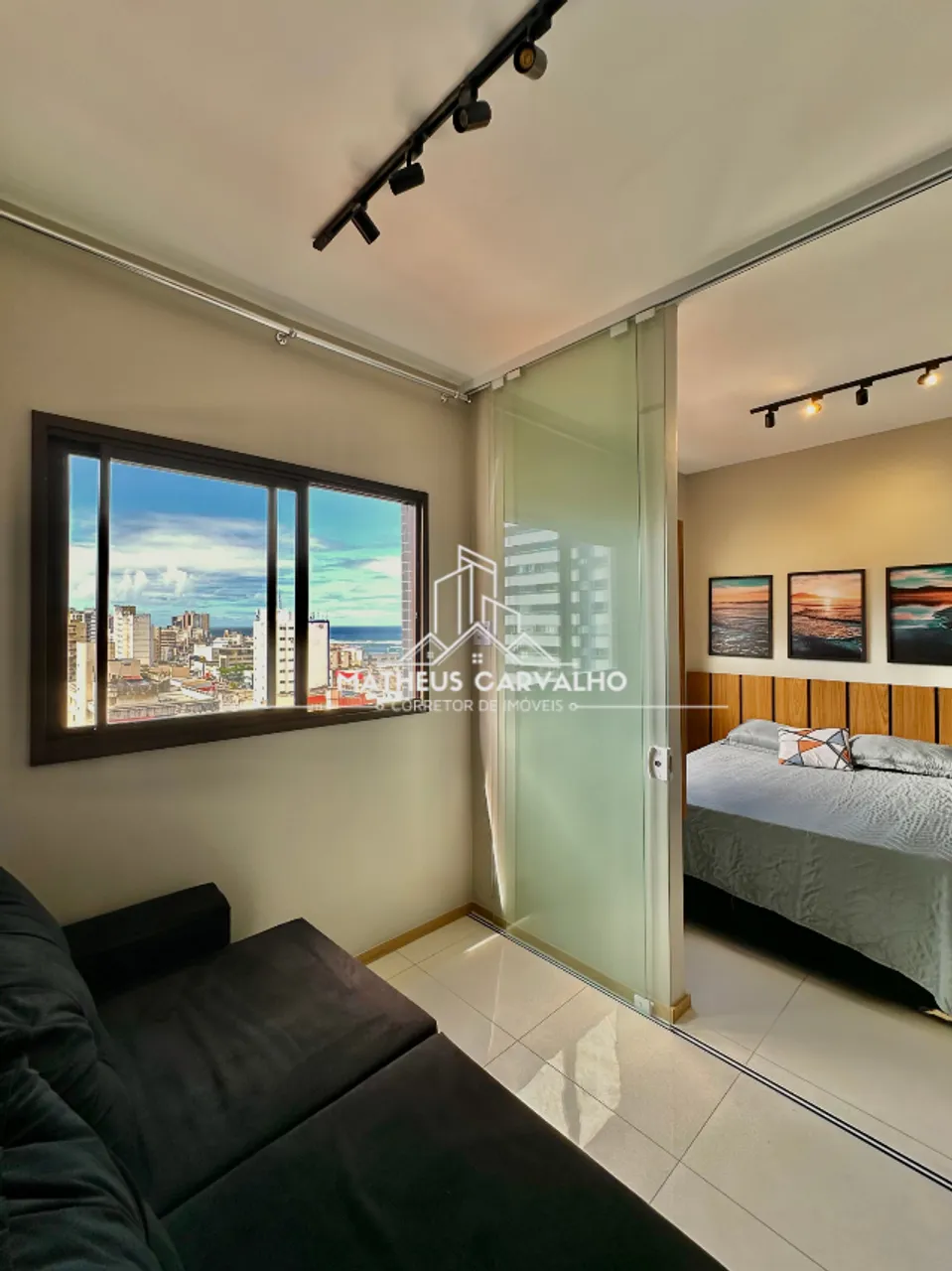 Quarto e Sala Nascente e Vista Mar em Andar Alto - Pituba, Salvador - R$ 360.000