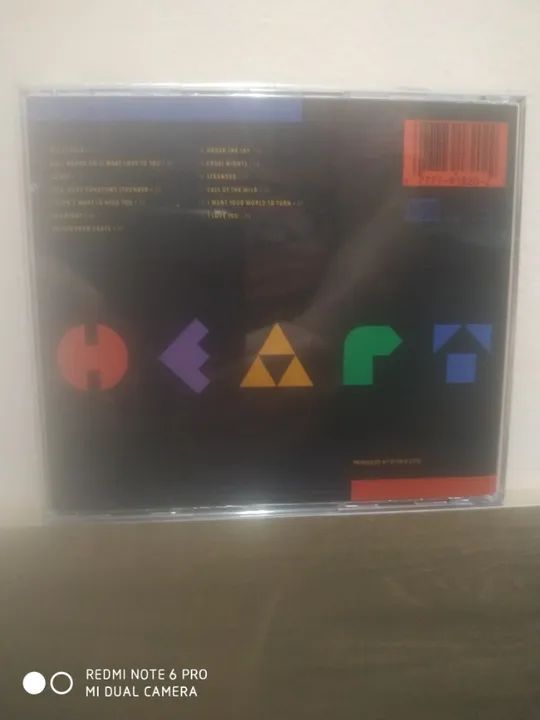 Cd da banda  Heart "Brigade" Importado Eua Em Excelente Estado!