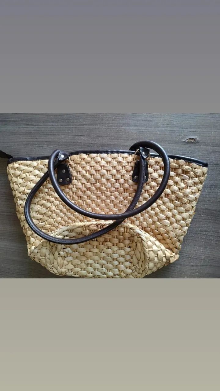 BOLSA DE PALHA 