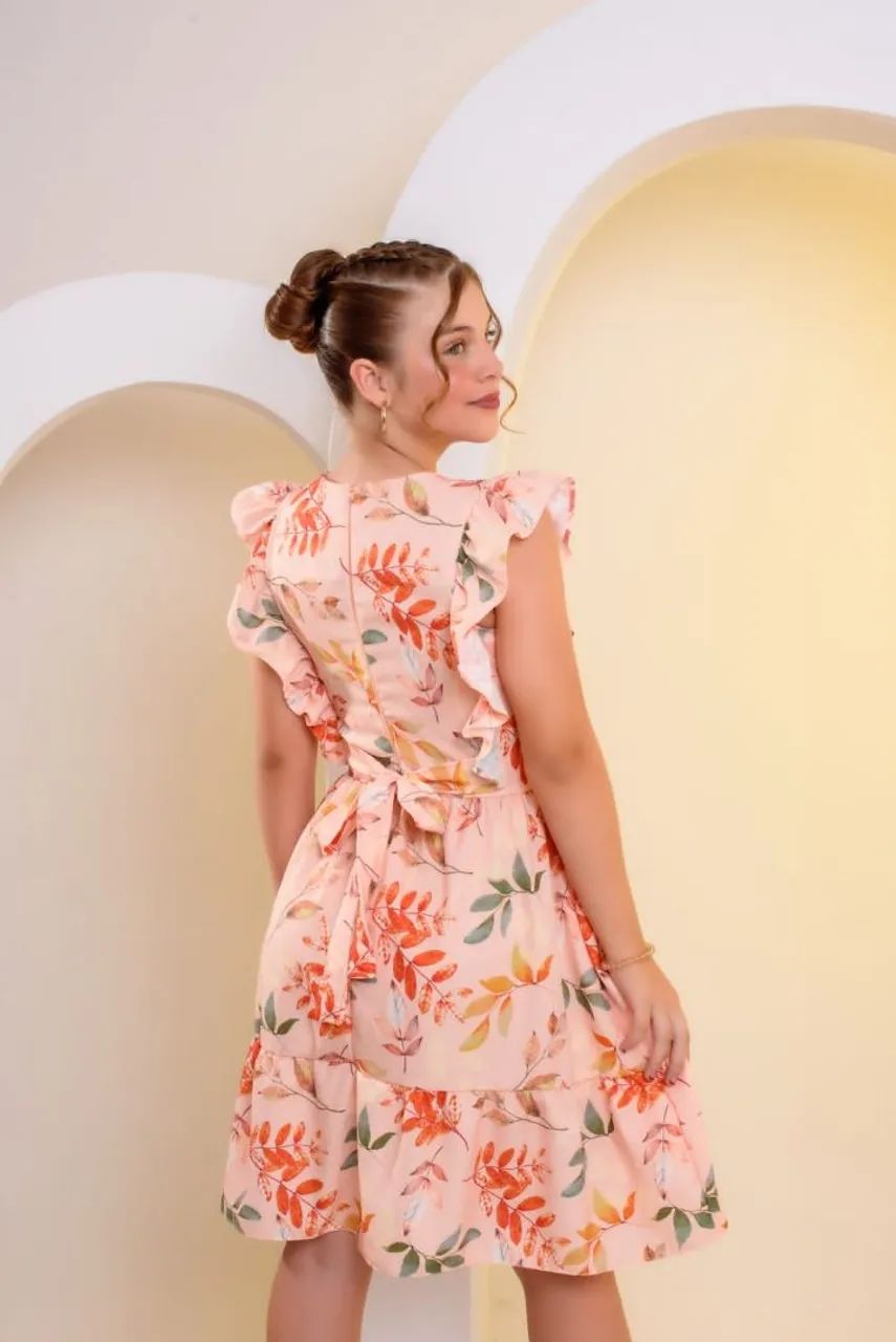 Vestido infantil floral - Foto 2