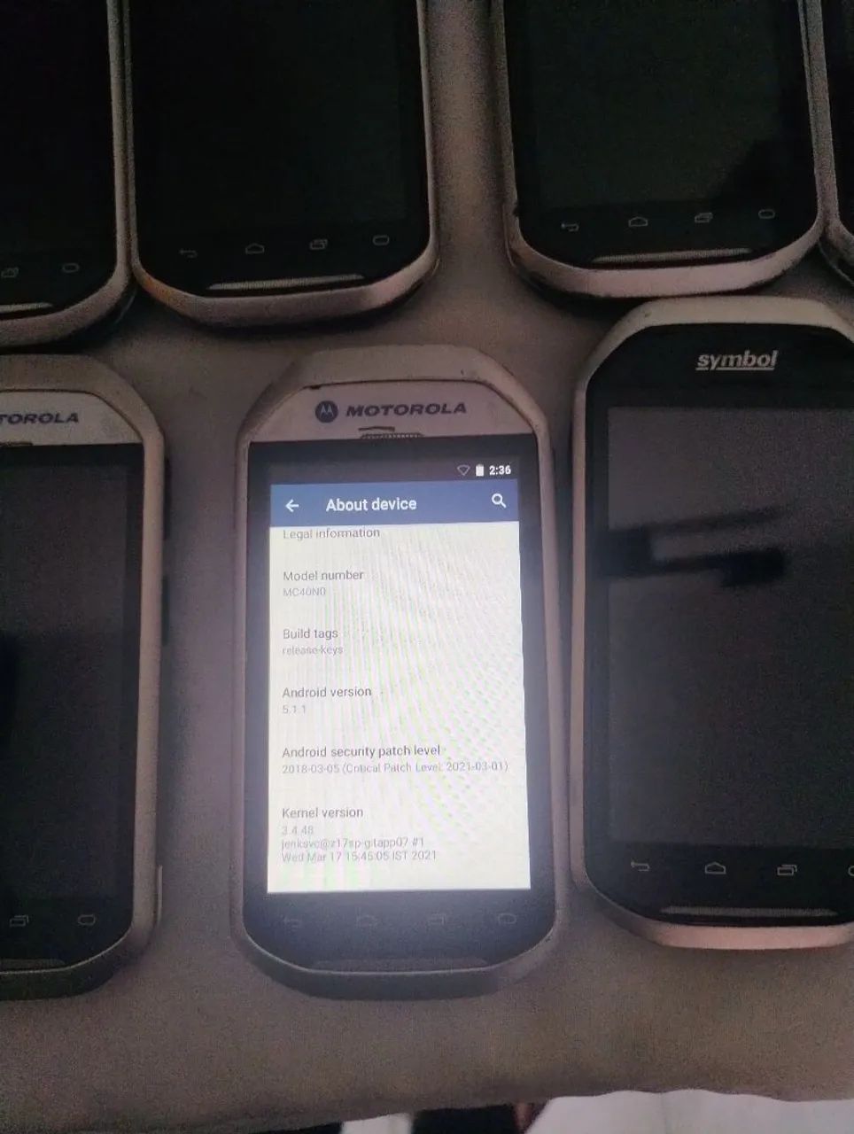 Coletor Motorola e Symbol MC40 android 5 - Foto 3