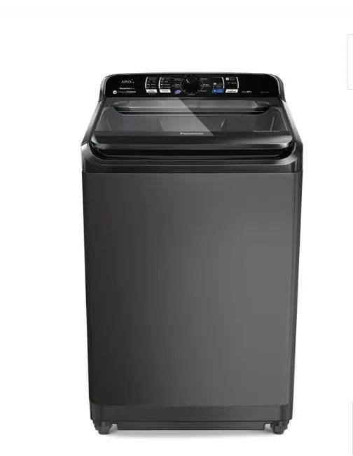 Máquina de lavar roupas 12k Marca Panasonic Material Inox