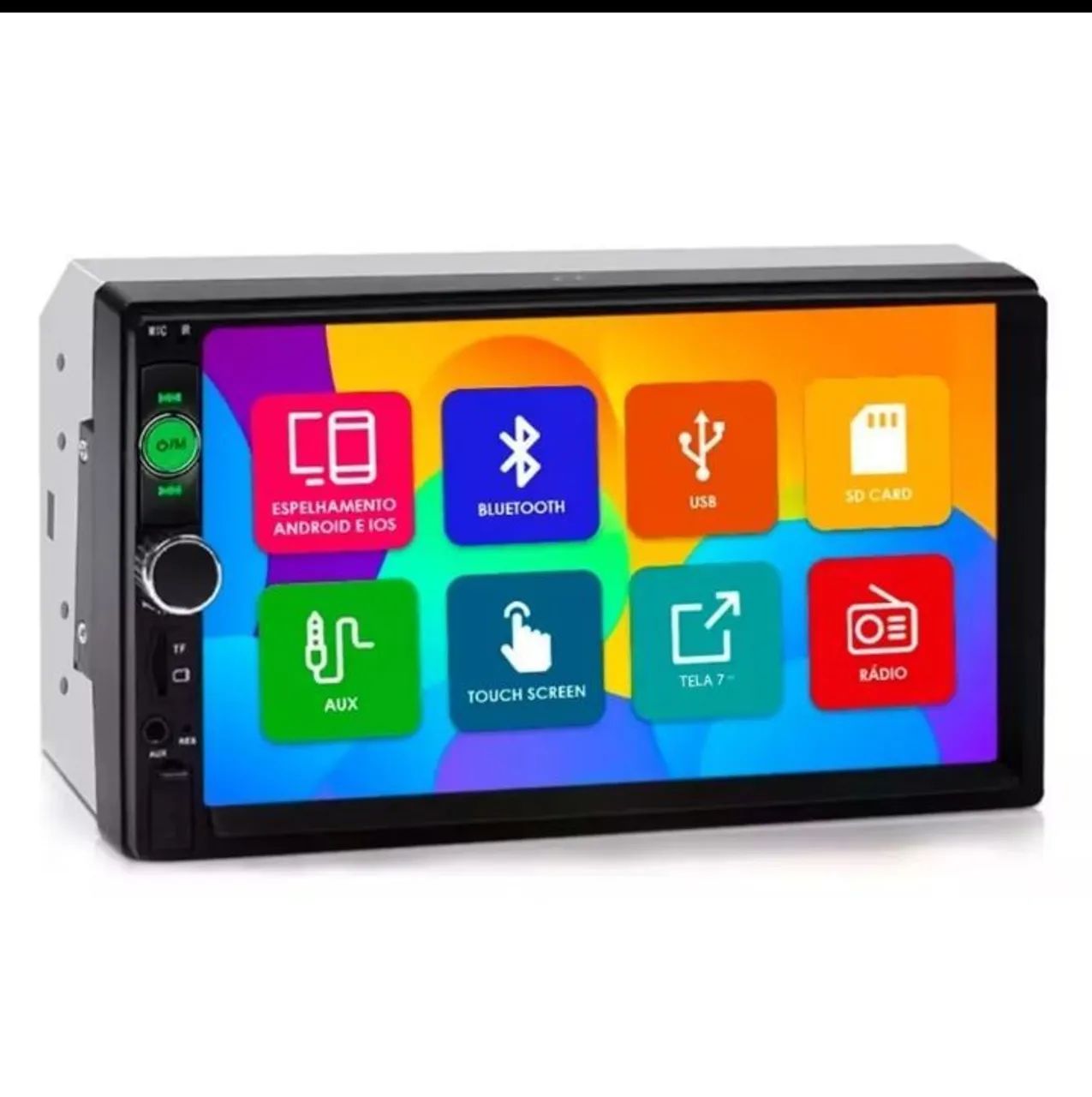 Multimídia Mp3 lacrado 7 polegadas 2din 