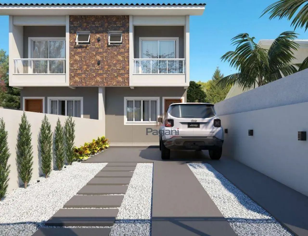 Sobrado com 2 dormitórios à venda, 83 m² por R$ 485.000,00 - Vale Verde - Palhoça/SC - Foto 3