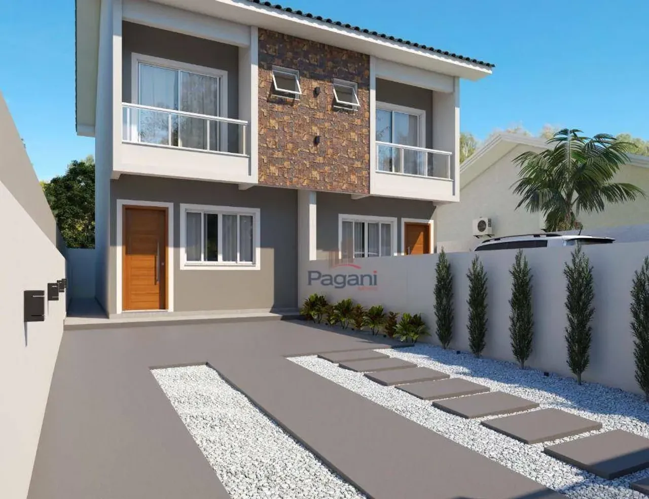 Sobrado com 2 dormitórios à venda, 83 m² por R$ 485.000,00 - Vale Verde - Palhoça/SC
