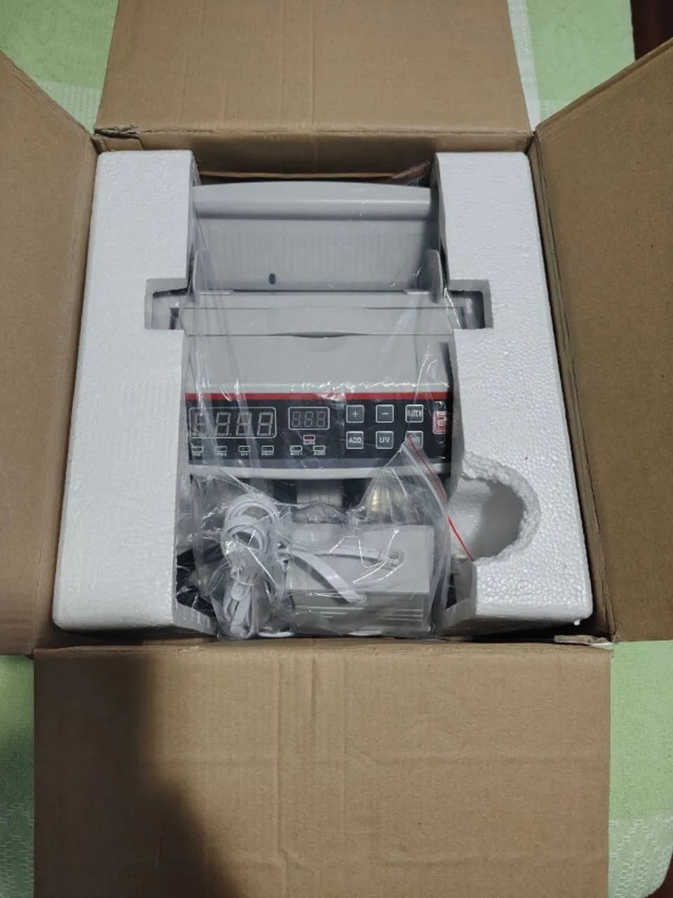 Máquina Contadora Validadora de Cédulas e Notas de Dinheiro - Foto 4