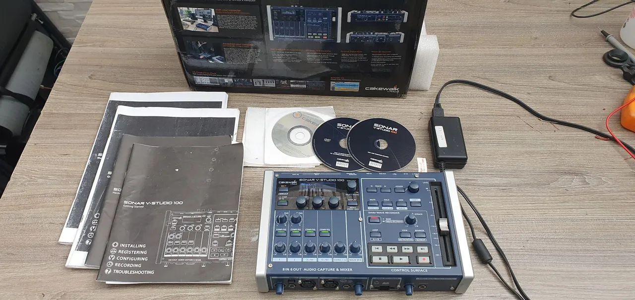 SONAR  V-STUDIO 100 produçao musical musical 