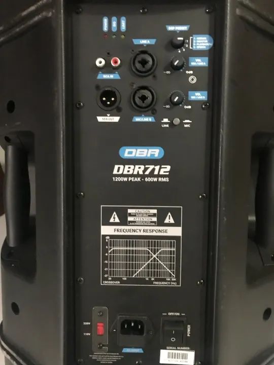 Caixa de Som Amplificada DBR  - Foto 2