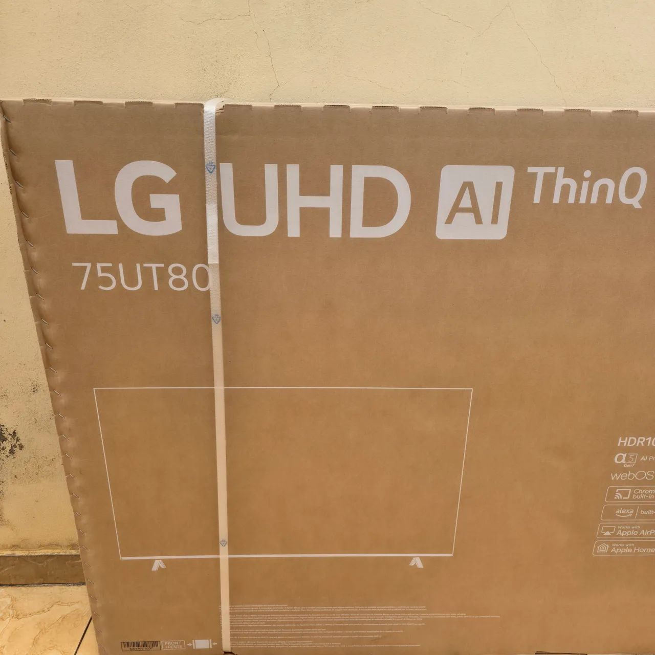 TV LG 75 polegadas UT80 (NOVA) - Foto 2