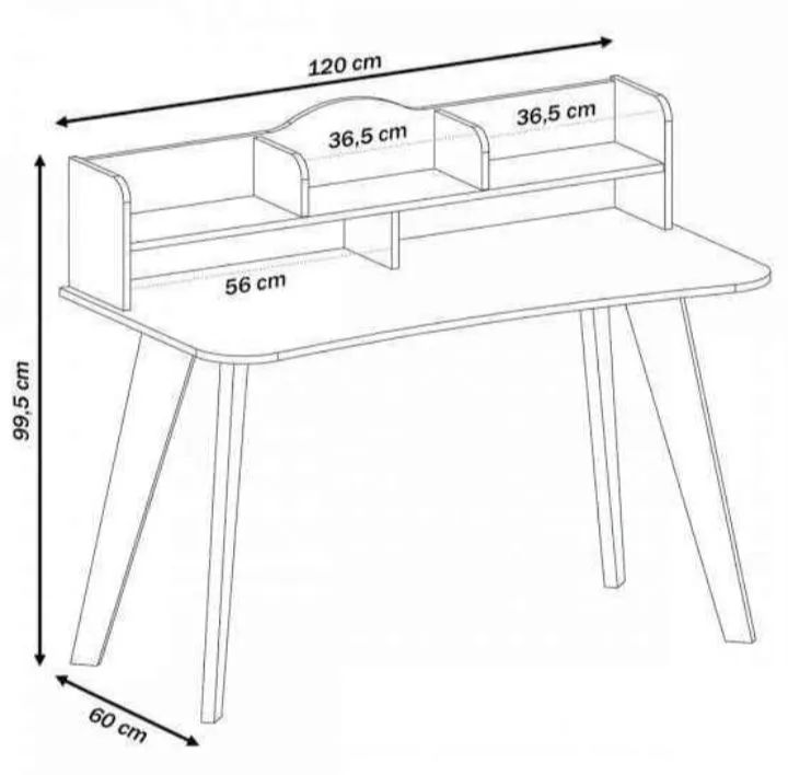 Escrivaninha na caixa a preço de fábrica(somente para retirada ) - Foto 3