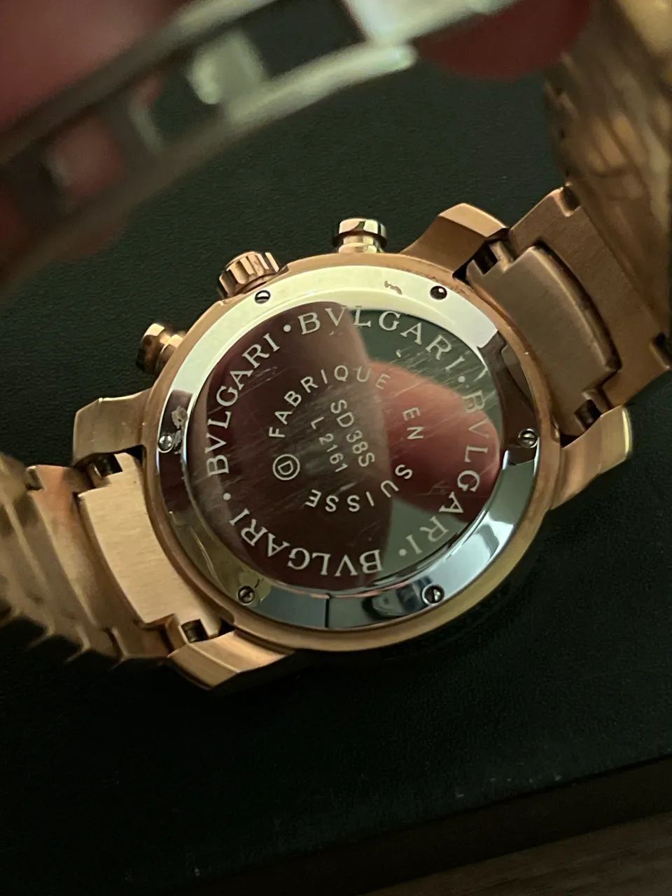 Relógio - Ponteiro Dourado - BVLGARI - Foto 5