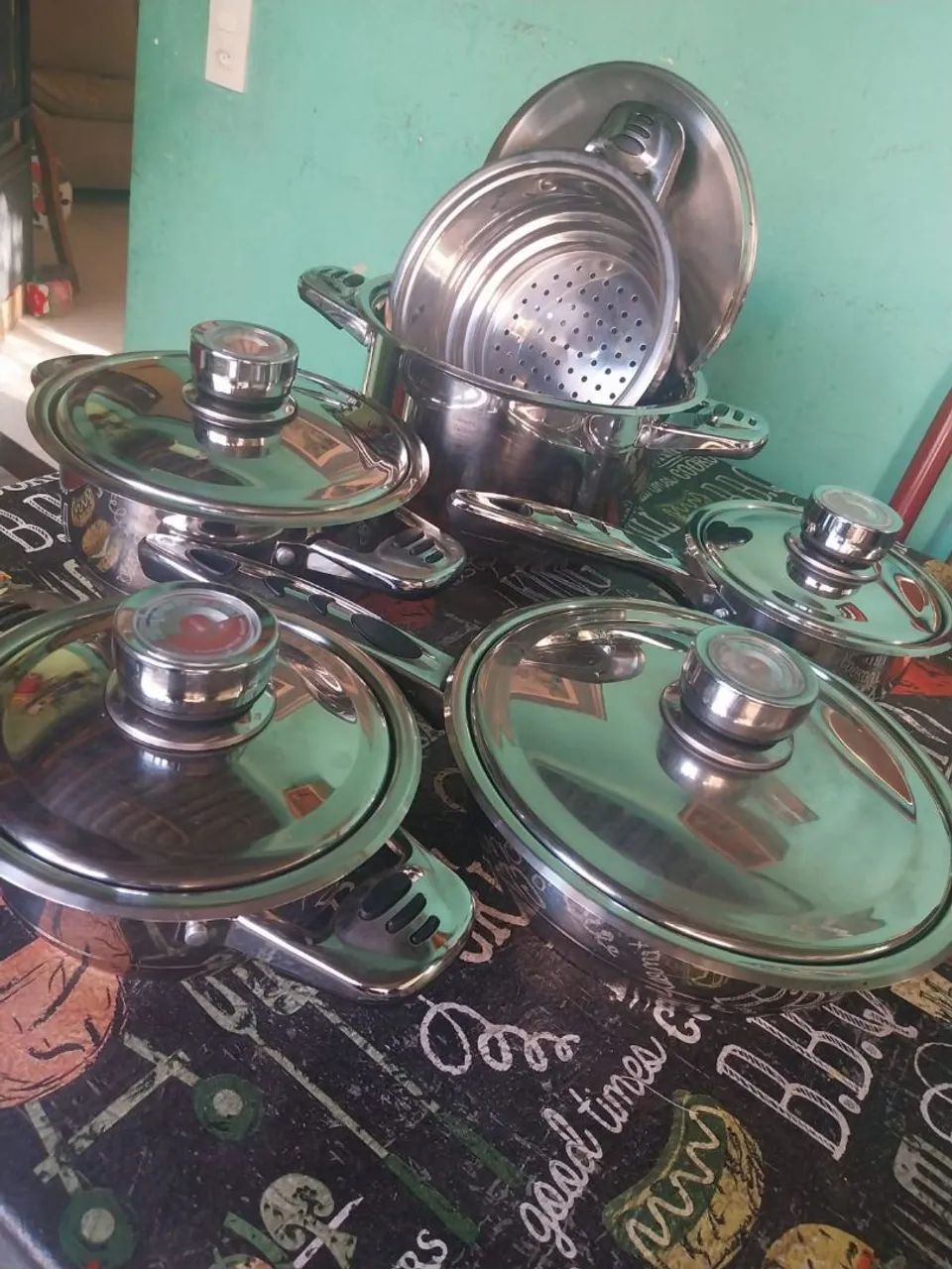 Conjunto de panelas Importadas  - Foto 4