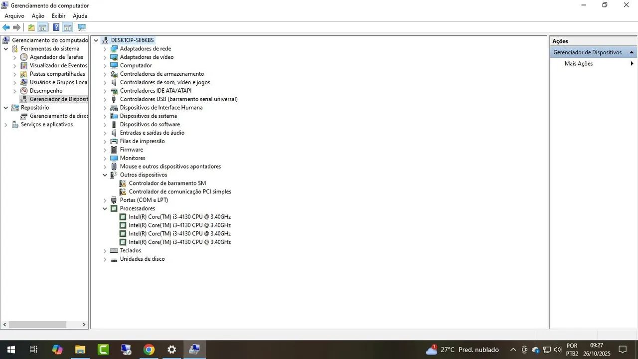 CPU I3 4? GERAÇÃO 8 GB RAM COMPLETO OU SO A CPU! - Foto 4