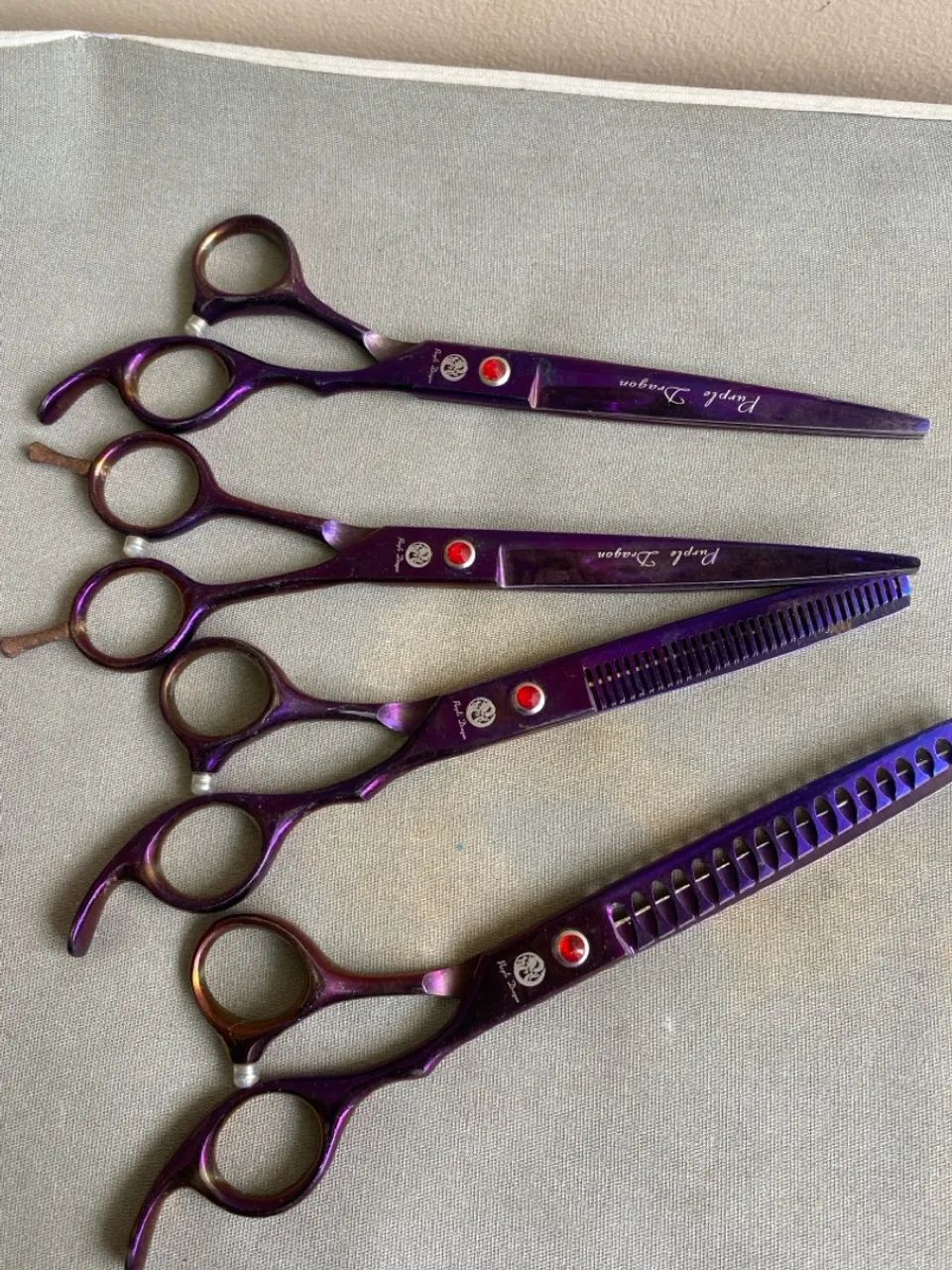 Kit tesoura para banho e tosa  - Foto 2