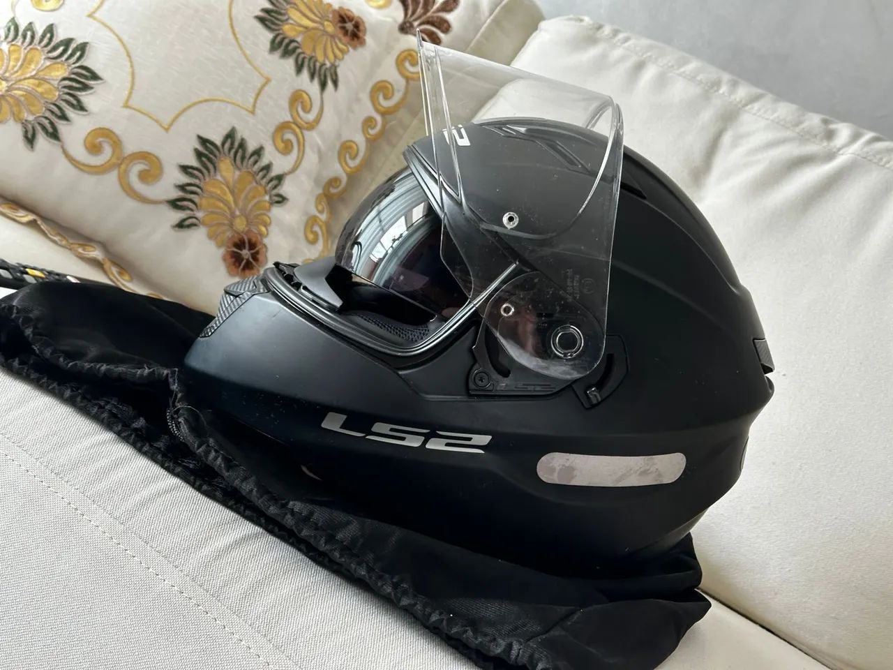 Capacete LS2 Preto FF320 - Foto 4