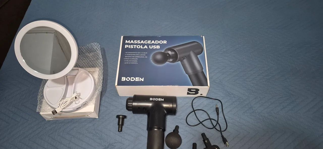 Massageador e espelho com Led e Grau.  - Foto 3