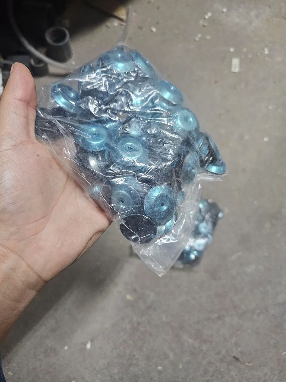Botões para piso tatil inox 